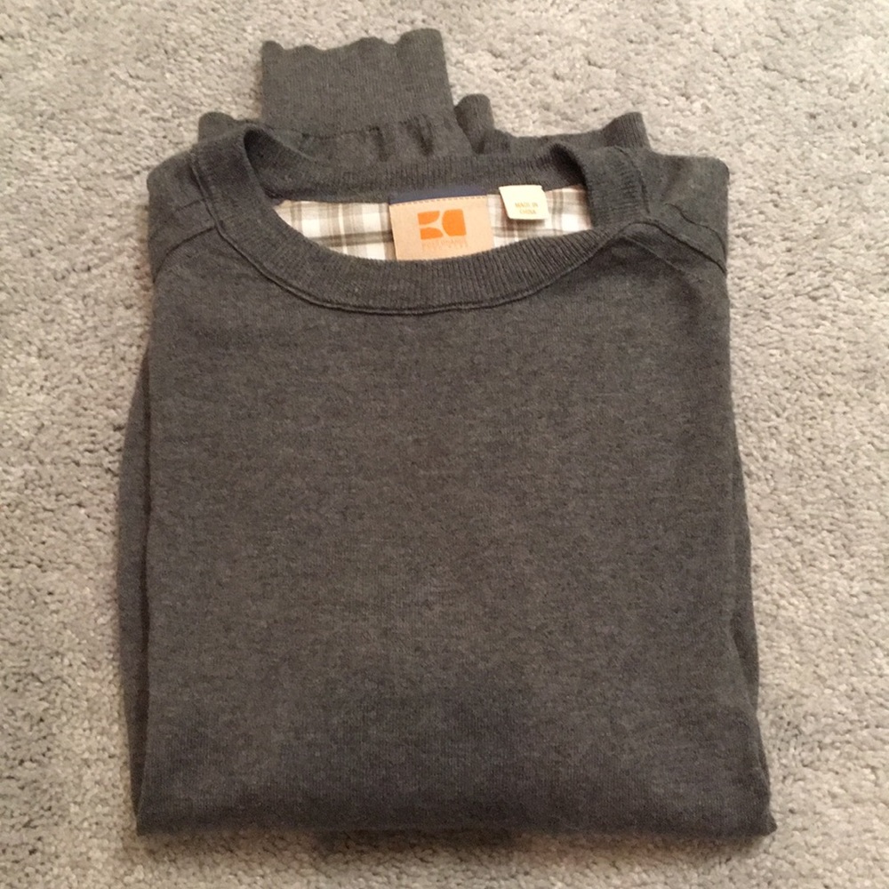 Hugo Boss (Boss Orange) Grey Men’s Sweater